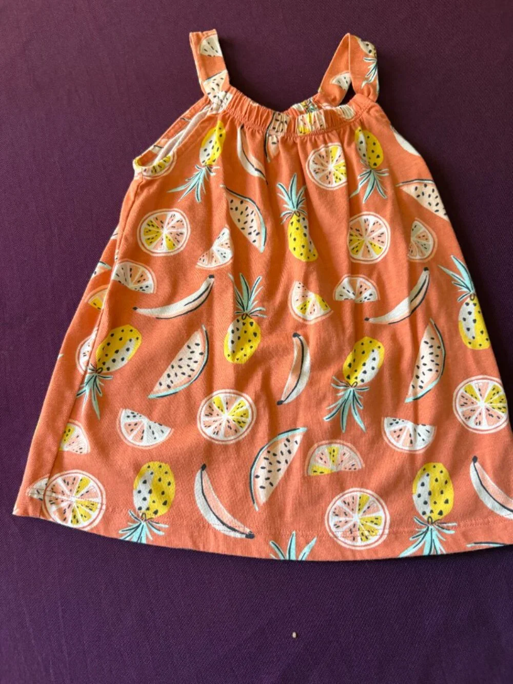 Carter's Girls Summer Clothing Bundle Size 6 6X Shorts Tanks Tropical 6 Pieces